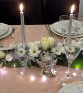 Centre de table allongé 3