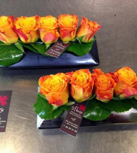 Centre de table allongé 4