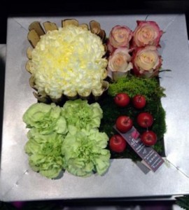 Arrangement bas Capucine