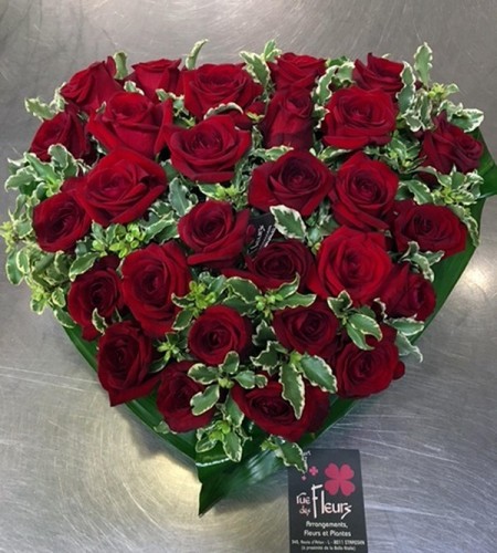 Cœur deuil AUTHENTICITE