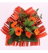 Bouquet triangle orange