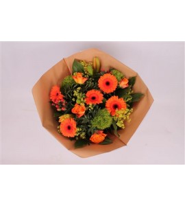 Bouquet orange clara