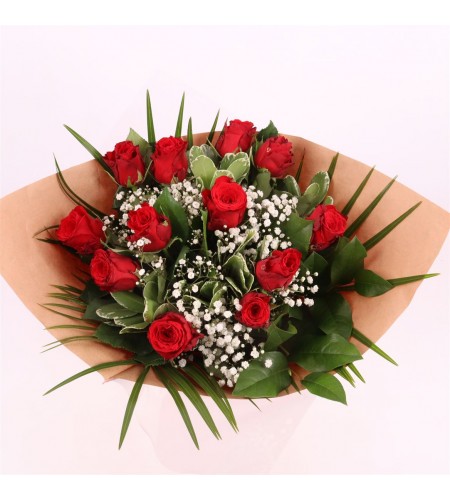 BOUQUET ROSES ROUGE FILAE