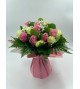 Bouquet Paris XL Rose et Blanc