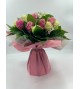 Bouquet Paris XL Rose et Blanc